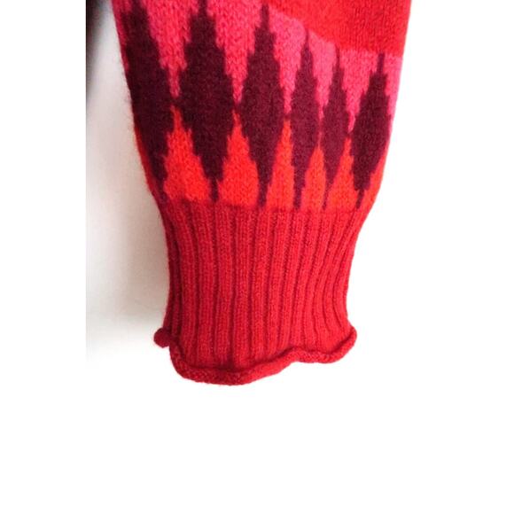 ERIBE SCOTLAND Cairngorm Fair Isle Merino Wool Turtleneck Sweater L XL NWT $350 - Picture 12 of 12